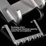 IBosins Over The Door Hanger Hook, Stainless Steel Heavy Duty Organizer Hooks Hanger, 6 Hooks Rack for Heavy Coat, Big Bags, Towel, Robe