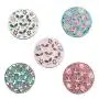 Handbag Hook, Mini Foldable Folding Table Handbag Hook Purse Holder Butterfly Flower Shape Table Hanger Holder for Home Decoration