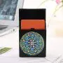 Plastic Business Card Holder with Diamond Painting Cover, Whitelotous DIY Diamond Business Name Card ID Card Bus Card Case Boxes for Men & Women (Mandala) Plastic Business Card Holder with Diamond Painting Cover, Whitelotous DIY Diamond Business Name Card ID Card Bus Card Case Boxes for Men & Women (Mandala)