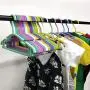 Baby Hangers,120 Pack Kids White Plastic Hangers for Baby Clothes Toddler Hangers Infant Clothes Hangers