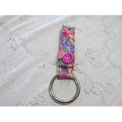 Garden Paradise Floral Quilted Kitchen Towel Holder - Heavy-Duty D-Ring - Kitchen Towel Hanger - Towel Keeper