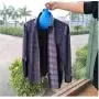 10Pcs PVC Inflatable Clothes Hanger Rack Foldable Non Slip Travel Portable Coat Hangers 10Pcs PVC Inflatable Clothes Hanger Rack Foldable Non Slip Travel Portable Coat Hangers