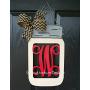 Hand Painted Mason Jar Door Hanger / Monogram Mason Jar Door Hanger / Mason Jar Door Hanger / Wood Mason Jar Monogram