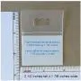 Picture Hangers Adhesive - 10 Pack - Plastic Sawtooth Adhesive Picture Hanger - Foamboard Hanger