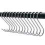 MiFeng 20 Pack Heavy Duty, S Hooks Stainless Steel S Shaped Hanging Hooks 3.5" Hangers for Kitchen, Bathroom, Bedroom and Office
