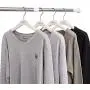 Floating Shelves Stainless Steel Dormitory Clothes Pole Closet Hardware Retractable Clothes Rail Bathroom Pole Closet Pole Clothing Finishing Rack Clothes Hanger, No Punching Installation Industrial w