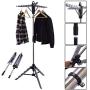 PROSPERLY U.S.Product Clothes Hanger Drying Portable Multifunctional Retractable Laundry Racks Tripod