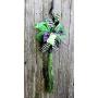 Halloween witch broomstick, Halloween wreath, Witch wreath, Fall wreath, fall décor, door décor, Halloween door hanger, witch decor