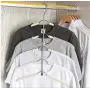 2pcs Random Color Clothes Hanger Clothing Organizer Multi Layers Cloth Hanger Hook Hangers Clothes Holder Rack