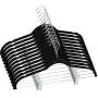 Velvet Skirt Hangers with Clips 12 Pack Non Slip Velvet Clothes Hangers with Notches for Pants and Coat Slim and Heavy Duty