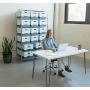 Bankers Boxes STOR/FILE Medium-Duty Storage Boxes, FastFold, Lift-Off Lid, Legal, Case of 12 (00702)