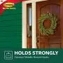 Command Outdoor Hook, Decorate Damage-Free, Water-Resistant Adhesive, Large (17083BZ-AWES) Command Outdoor Hook, Decorate Damage-Free, Water-Resistant Adhesive, Large (17083BZ-AWES)