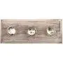 Indianshelf Handmade 1 Artistic Vintage Clear Wooden Wheel Wall Hooks Holders/Wall Rail Hooks Indianshelf Handmade 1 Artistic Vintage Clear Wooden Wheel Wall Hooks Holders/Wall Rail Hooks