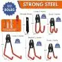 NEAT SPACE Garage Hooks Heavy Duty [ 17 Piece Set ] - Our Garage Hooks Wall Mount to Any Surface; Garage Organization and Storage; Garage Storage Hooks; Garage Hangers; Garage Wall Hooks Heavy Duty