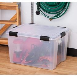 IRIS USA, Inc. UCB-LDD WEATHERTIGHT Storage Box, 74 Quart