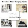 25lbs Hanger Uses for Hardware, Fasteners & Hooks Wall Mount Non-Mark Hooks Picture Painting Photo Frame Hangers 40MM (20PC) 25lbs Hanger Uses for Hardware, Fasteners & Hooks Wall Mount Non-Mark Hooks Picture Painting Photo Frame Hangers 40MM (20PC)