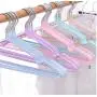 10pcs Random Color Stainless Steel Clothes Hanger Non-Slip Space Saving Clothes Hangers with Hook Closet Organizer Drying Racks 10pcs Random Color Stainless Steel Clothes Hanger Non-Slip Space Saving Clothes Hangers with Hook Closet Organizer Drying Racks