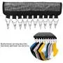 AUNMAS Cap Hooks Portable Folding Cap Clothes Rack Hanger Storage Caps Clip Storage Hanger Organizer Hat Holder for Household Travel