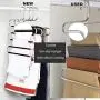 Peilinc 8 Pack Pants Hangers S-Shaped, Stainless Steel Pant Hangers 5 Layers Hangers Closet Space Saver for Jeans Scarf Tie Clothes