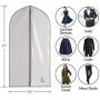 Perfect Garment Bags for Suits - Dress Suit Bag Set for Easy Storage or Travel
