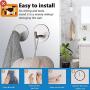 Bathroom Towel Hook 8 Pack Heavy Duty Self Adhesive Hooks Without Nails Metal Sticky Hooks for Hanging Coat Clothes Shower,Stick on Wall Door Closet Kitchen Hooks -Stainless Steel-Brushed Bathroom Towel Hook 8 Pack Heavy Duty Self Adhesive Hooks Without Nails Metal Sticky Hooks for Hanging Coat Clothes Shower,Stick on Wall Door Closet Kitchen Hooks -Stainless Steel-Brushed