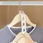 Cascading Hanger Hooks, Kereda 12 PCS Clothes Hanger Hooks for Clothing & Closet Storage Space Saving, White Cascading Hanger Hooks, Kereda 12 PCS Clothes Hanger Hooks for Clothing & Closet Storage Space Saving, White