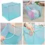 Aviat Laundry Hampers Basket Collapsible with Carry Handle Net Cloth Hanger Storage Basket Dirty Clothes Free Standing Folding Laundry Hamper Bag for Family Bathroom Household (Black)