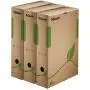 Esselte 80 mm Eco Archiving Boxes - Natural Brown, Pack of 25 Esselte 80 mm Eco Archiving Boxes - Natural Brown, Pack of 25