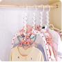 10Pcs 3D Space Saving Hanger Decoration Magic Clothes Hanger with Hook Closet Organizer Home Tools