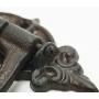 Sungmor 2-Pack Cast Iron 3-in-1 Flexible & Functional Swivel Wall Hook - Vintage Coat Hook Garden Planter Hanger - Heavy Duty Solid Metal Swing Hook - Clothes Hats Towels Bags Pots Tools Hanger