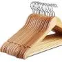 Clothes Hangers, Wooden Hangers Ultra Thin Space Saving Non-Slip Hangers Velvet Hangers Suit Hangers Ideal for Everyday Standard Use, Clothing Hangers 10 Pack Clothes Hangers, Wooden Hangers Ultra Thin Space Saving Non-Slip Hangers Velvet Hangers Suit Hangers Ideal for Everyday Standard Use, Clothing Hangers 10 Pack