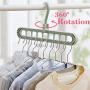 ColorMilky Clothes Hangers Space Saving Pants Closet Organizer Folding (1)