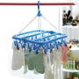 Groupcow Clip and Drip Hanger Clothes Hanger Drying Rack 32 Clips