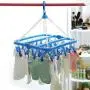 Groupcow Clip and Drip Hanger Clothes Hanger Drying Rack 32 Clips Groupcow Clip and Drip Hanger Clothes Hanger Drying Rack 32 Clips