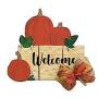 Happy Fall Yall Hay Bale Door Hanger Wreath Sign, Wood Sign, Straw Bale, Fall Decorations, Autumn Decoration, Modern Farmhouse, Pumpkins