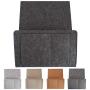 YOTHG Bedside Caddy Pocket, Thick Felt Hanging Storage Organizer, Bed Sofa Side Hanger Holder Bag for Book, Pen, TV Remote Control, Phones, Magazines, Tablets, Glasses(Khaki) YOTHG Bedside Caddy Pocket, Thick Felt Hanging Storage Organizer, Bed Sofa Side Hanger Holder Bag for Book, Pen, TV Remote Control, Phones, Magazines, Tablets, Glasses(Khaki)