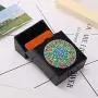 Plastic Business Card Holder with Diamond Painting Cover, Whitelotous DIY Diamond Business Name Card ID Card Bus Card Case Boxes for Men & Women (Flower) Plastic Business Card Holder with Diamond Painting Cover, Whitelotous DIY Diamond Business Name Card ID Card Bus Card Case Boxes for Men & Women (Flower)
