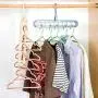KYCPTNFJ 2 PCS Clothes Coat Hanger Organizer Multi-Port Support Clothes Drying Racks Plastic Scarf cabide Storage Rack Hangers for Clothes KYCPTNFJ 2 PCS Clothes Coat Hanger Organizer Multi-Port Support Clothes Drying Racks Plastic Scarf cabide Storage Rack Hangers for Clothes