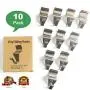 Vinyl Siding Hooks, Vinyl Siding Hooks for Hanging, Heavy Duty Stainless Steel Low Profile No-Hole Hanger Hooks, Outdoor Hooks for Vinyl siding, Vinyl siding Hooks Heavy Duty (10 Pack) Vinyl Siding Hooks, Vinyl Siding Hooks for Hanging, Heavy Duty Stainless Steel Low Profile No-Hole Hanger Hooks, Outdoor Hooks for Vinyl siding, Vinyl siding Hooks Heavy Duty (10 Pack)