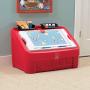 Step2 2-in-1 Toy Boxes & Art Lid, Red