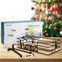TJ.MOREE Ironing Board Hanger - Laundry Room Iron and Ironing Board Holder, Metal Wall Mount with Large Storage Wooden Base Basket and Removable Hooks (Black) TJ.MOREE Ironing Board Hanger - Laundry Room Iron and Ironing Board Holder, Metal Wall Mount with Large Storage Wooden Base Basket and Removable Hooks (Black)