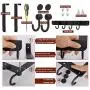 WEBI Over The Door Hook Door Hanger,Over The Door Towel Rack with 6 Coat Hooks for Hanging,Door Coat Hanger Over Door Coat Rack for Towels,Clothes,Back of Bathroom,White