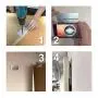 BIGTEDDY - 4" French Cleat Picture Hangers Hardware Kit Mount Aluminum Z Bar Clips Hanging Mounting Bracket for Mirror Photo Shelf and Cabinet (4 Pairs) BIGTEDDY - 4" French Cleat Picture Hangers Hardware Kit Mount Aluminum Z Bar Clips Hanging Mounting Bracket for Mirror Photo Shelf and Cabinet (4 Pairs)
