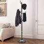 Coat Stand Tree Rack Hat Holder Entryway Hanger Umbrella Clothes With 8 Hooks 69 Inch