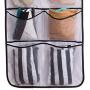 MISSLO Durable Hanging Closet Double Sided Bra Stocking Clothes Socks Organizer 15 Large Mesh Pockets, White MISSLO Durable Hanging Closet Double Sided Bra Stocking Clothes Socks Organizer 15 Large Mesh Pockets, White