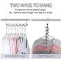 AYOTALL 4 Pack of 6-Hole Magic Space Saving Clothes Hanger for Closet Wardrobe Closet Organization Closet System, Hanger Multifunctional Heavy Duty Stainless Steel Storage Organizer AYOTALL 4 Pack of 6-Hole Magic Space Saving Clothes Hanger for Closet Wardrobe Closet Organization Closet System, Hanger Multifunctional Heavy Duty Stainless Steel Storage Organizer