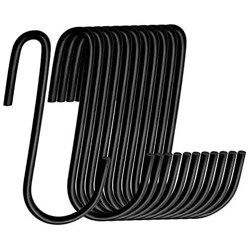 S Hooks 24Pack Wind Chime Parts,Wind Chimes Outdoor, s Hooks for Hanging,Wind Spinners Outdoor Metal,Hooks for Hanging,Hanging Hooks,Plant Hanger,Small Hooks,tie Hanger,Wall,Hook,Coat Hooks S Hooks 24Pack Wind Chime Parts,Wind Chimes Outdoor, s Hooks for Hanging,Wind Spinners Outdoor Metal,Hooks for Hanging,Hanging Hooks,Plant Hanger,Small Hooks,tie Hanger,Wall,Hook,Coat Hooks