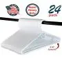 Heavy Duty White Plastic Tubular Hangers, Adult Size, Set of 24 Made in The USA (Super Heavy Duty) Heavy Duty White Plastic Tubular Hangers, Adult Size, Set of 24 Made in The USA (Super Heavy Duty)