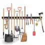 INCLY Garage Storage System 48 Inch, Wall Hooks and Hanger, Garden Organizer,Tool Holder Wall Mount for Garden Garage INCLY Garage Storage System 48 Inch, Wall Hooks and Hanger, Garden Organizer,Tool Holder Wall Mount for Garden Garage