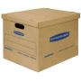 Bankers Boxes SmoothMove Classic Moving Kit Boxes, Tape-Free Assembly, Easy Carry Handles, 10 Small 20 Medium, 30 Pack (7716601)